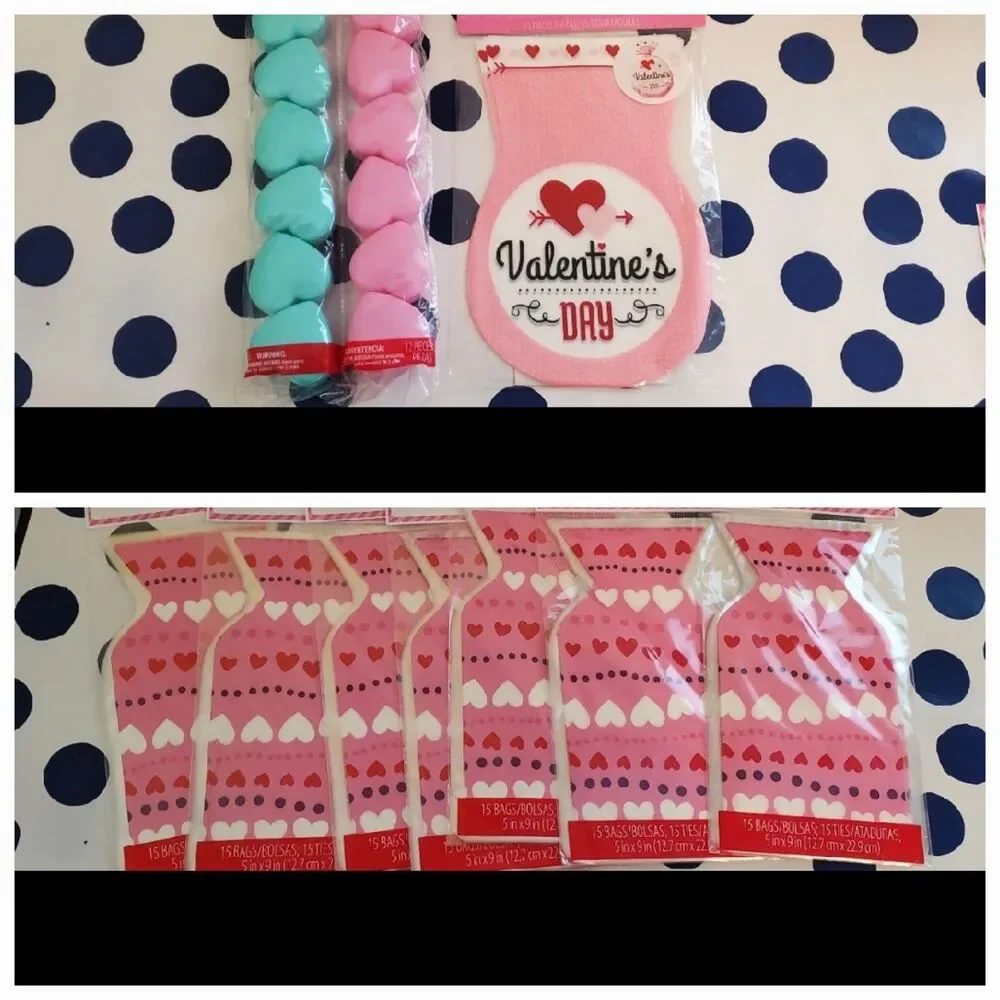 Valentine's Treat Bags and Containers